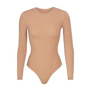 Skims long sleeve crew neck bodysuit